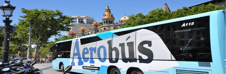 Aerobús airport shuttle to and from Barcelona city center